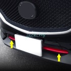 Front Bumper Grill Grille Trims Molding For 2017-2021 Mazda CX-5 Red Accessories