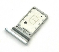 OEM SAMSUNG GALAXY S21 ULTRA SM-G998U REPLACEMENT SILVER DUAL SIM CARD TRAY