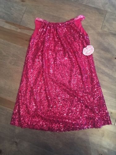 Chasing Fireflies - Hot Pink Glitter Dress - Size 12 - Pretty! RP $79 | eBay