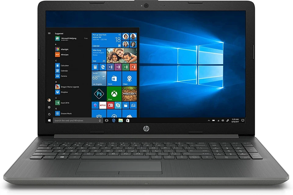 HP 15-db0521sa 15.6" (1TB,AMD A6-9225,2.40GHz,4GB) Laptop - Grey - 4AR98EA#ABU - Image 2 of 4