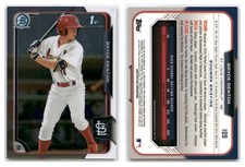 2015 Bowman Chrome Draft #109 Bryce Denton - St. Louis Cardinals