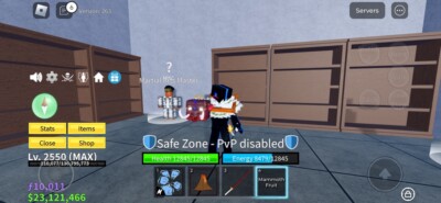BLOX FRUIT MAX LVL 2550 All Fighting Styles And Fully Awaken Magma.