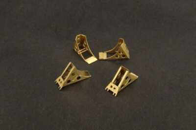 Brengun Models 1/32 SOVIET MODERN WHEEL CHOCKS Photo Etch Set