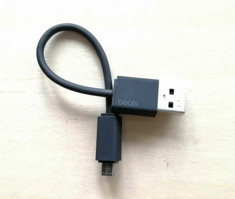 Replacement Short Micro USB charging cable For Beats POWERBEATS 2