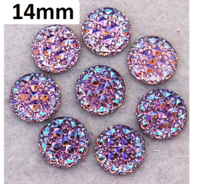 Blue Sparkling AB Druzy Jewelpop For Kameleon Jewelry - Foto 8