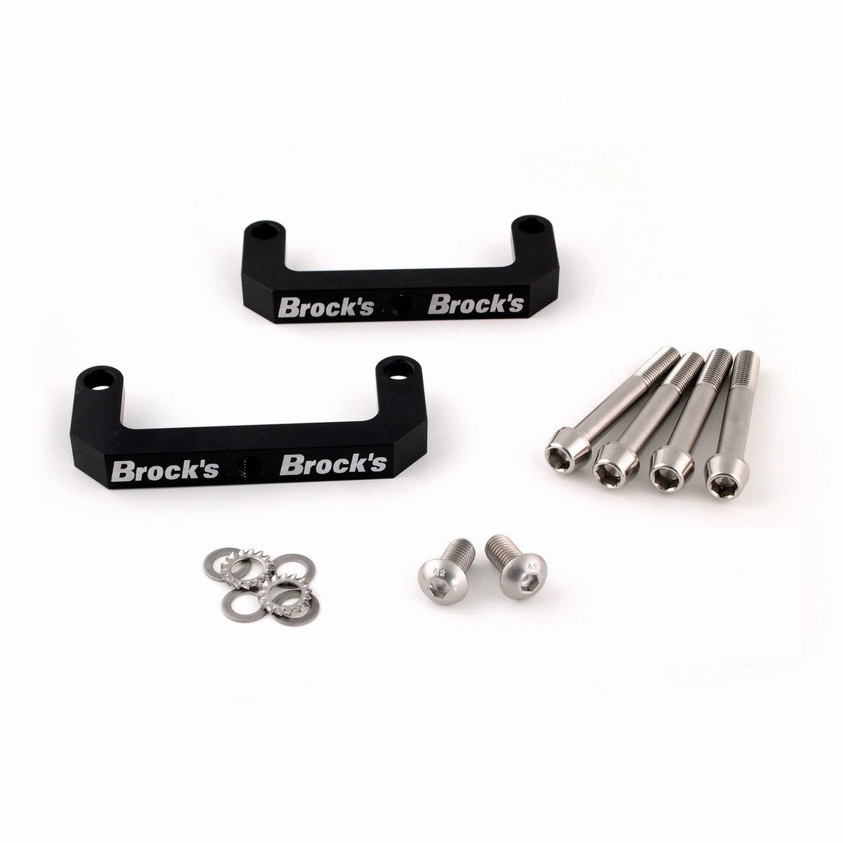 H2 ZH2 & ZX-14R SE Brock's Radial Caliper Lowering Strap Brackets
