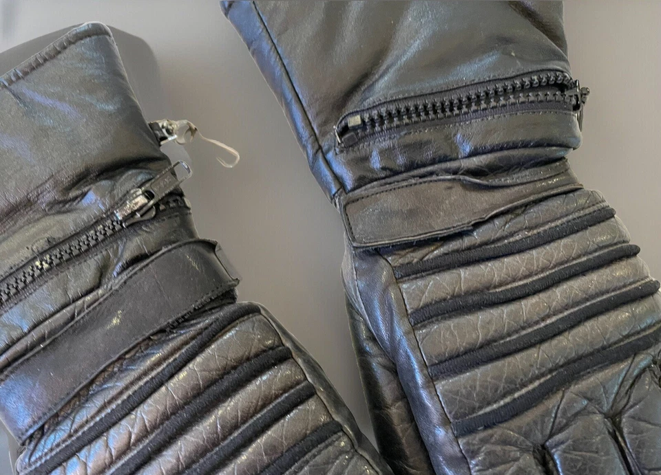 DE COLECCIÓN ACCESORIOS ESCOTILLA Guantes Motocicleta Hombres S Motociclista Moto de Nieve Clima Frío Foto 3 de 4