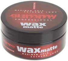 Gummy Styling Wax 5oz  Keratin Wax Matte  Maximum HOLD