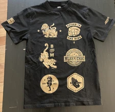 Blood for Mercy Amsterdam Muay Thai Black Streetwear Shirt Men’s Medium