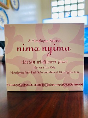 NEW ! / nima nyima : A Himalayan Retreat : tibetan wildflower jewel : Net wt 11o