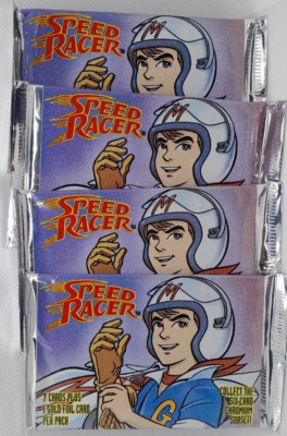 1993 Prime Time - Speed Racer Trading Cards - 4 unopened Packs