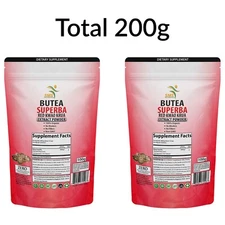Butea Superba Extract Powder 10:1 High quality 100% Organic Red Kwoa Khruea 200g