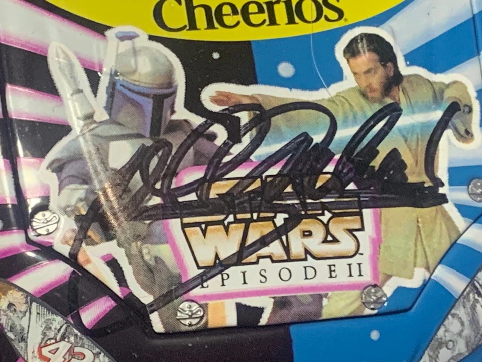 2002 John Andretti & R Petty  Dual Autographed  #43 Star Wars Episode II  1/24 - Image 3 of 4
