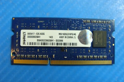 MSI Dominator GT70 2PE MS-1763 Kingston So-dimm Memory Ram 4gb msi16d3ls1kfg/4g