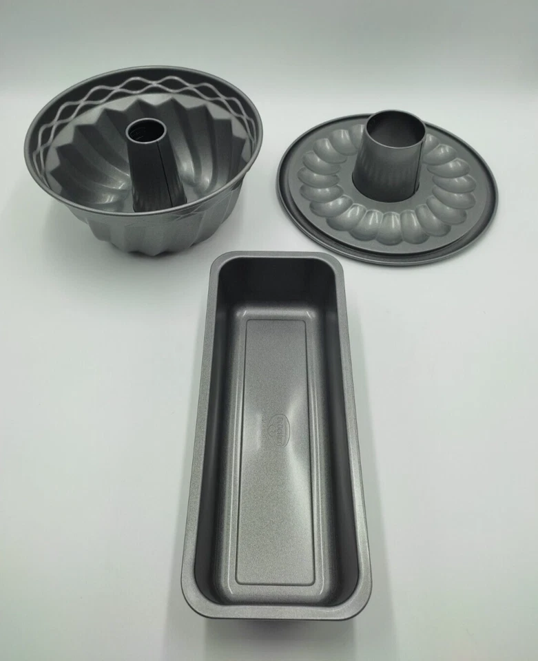 Backformen Dr. Oetker 3 Teile BACK HARMONIE Antihaftbeschichtung Unvollständig - Bild 2 von 4