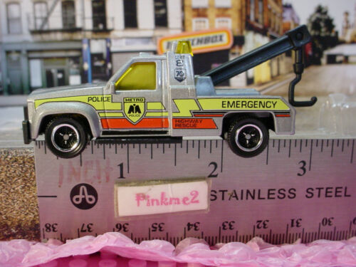 2023 MBX CITY DRIVERS II Special Edition GMC WRECKER☆silver;Police🔥Matchbox - Picture 3 of 3