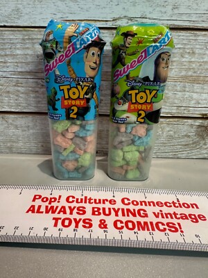Vintage 1999 Disney Toy Story 2 Sweet Tarts Candy Containers