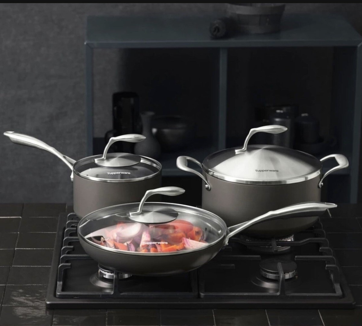 tupperware chef series II cookware Set 6 pcs | eBay