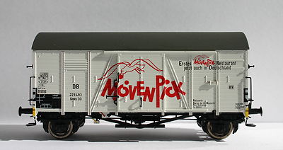 Brawa 47929 Güterwg. Gms 30 ''Mövenpick'' DB, Ep.III, Sondermodell, NEU/OVP