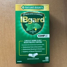 IBgard 48 Capsules – Peppermint Oil for IBS Relief, Gas, Bloating & Pain Support
