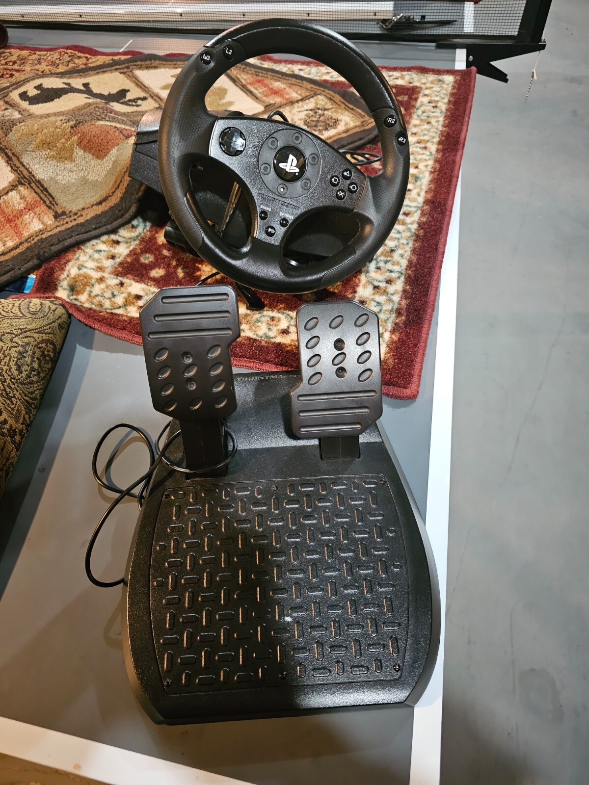 playstation 4 steering wheel and pedals eBay