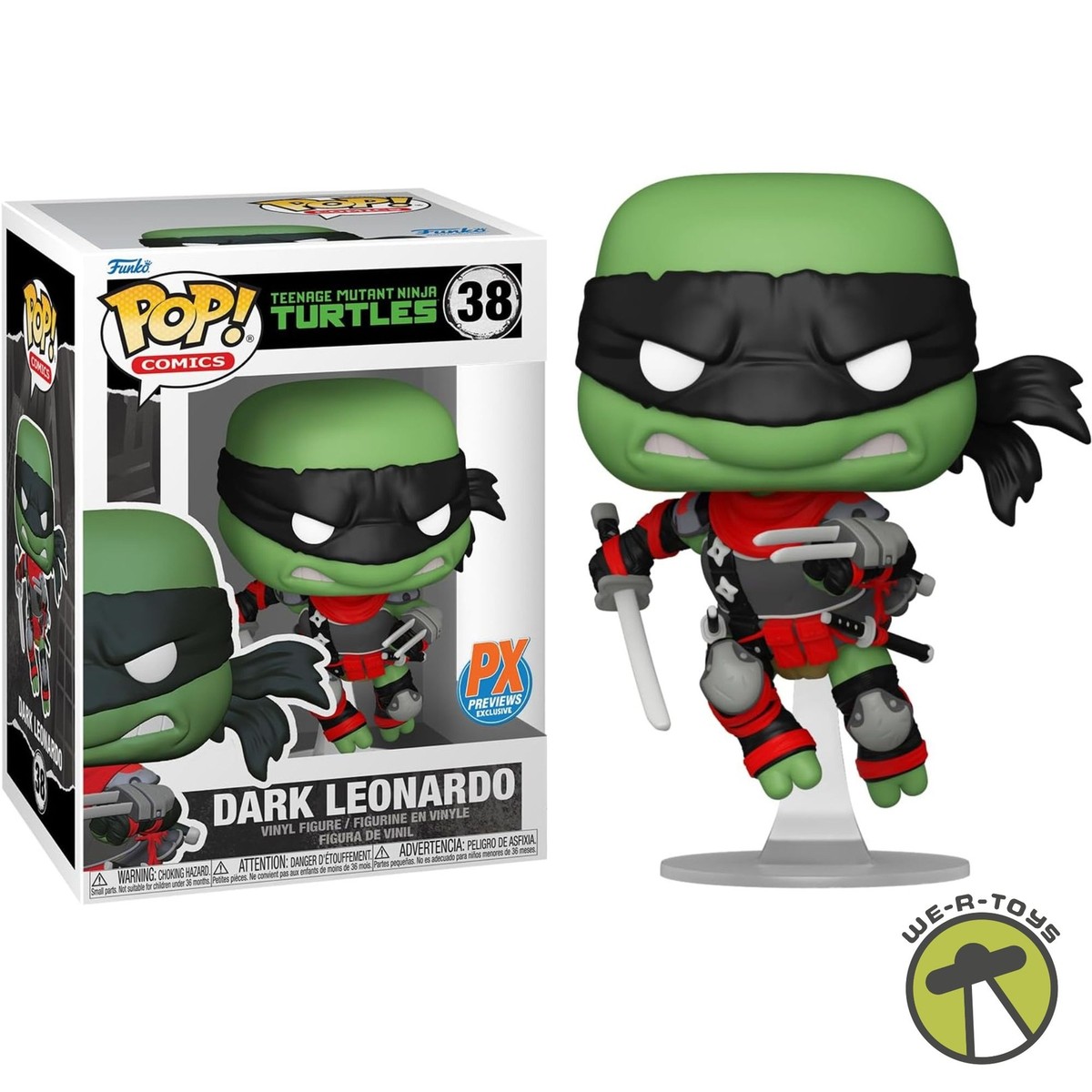 Funko Pop! Comics: Teenage Mutant Ninja Turtles - Dark Funko Pop! Comics: Teenage Mutant Ninja Turtles - Dark