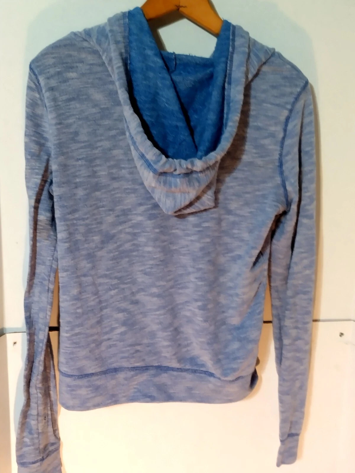 UNDERCOVER Giacca Victoria's Secret's rosa blu con cappuccio e zip