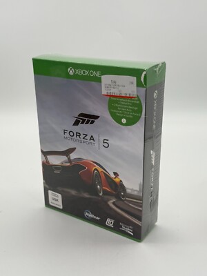 Forza 5 Vorverkaufsbox Microsoft XBox One Factory Sealed Neu OVP CIB