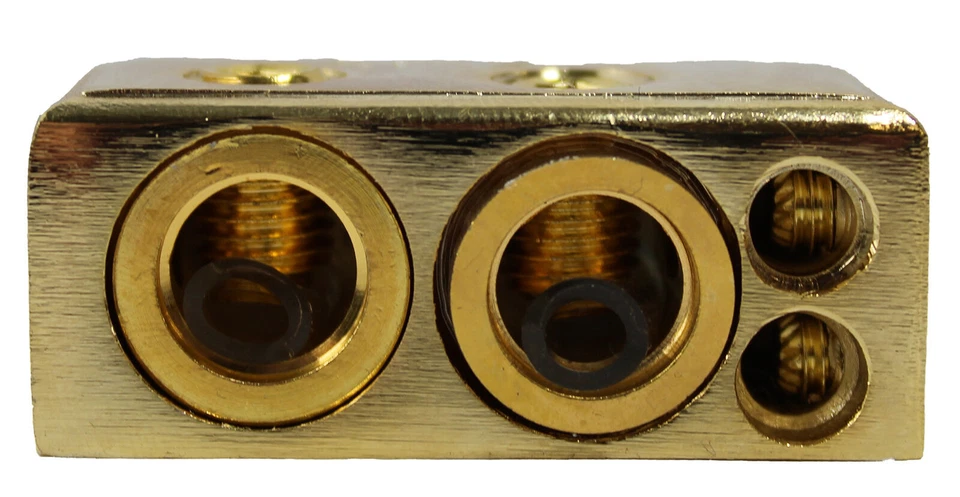 Raptor Pro Series Gold Plated 1/0 or 4AWG to 8AWG Positive Battery Terminal RBT - Image 2 of 4