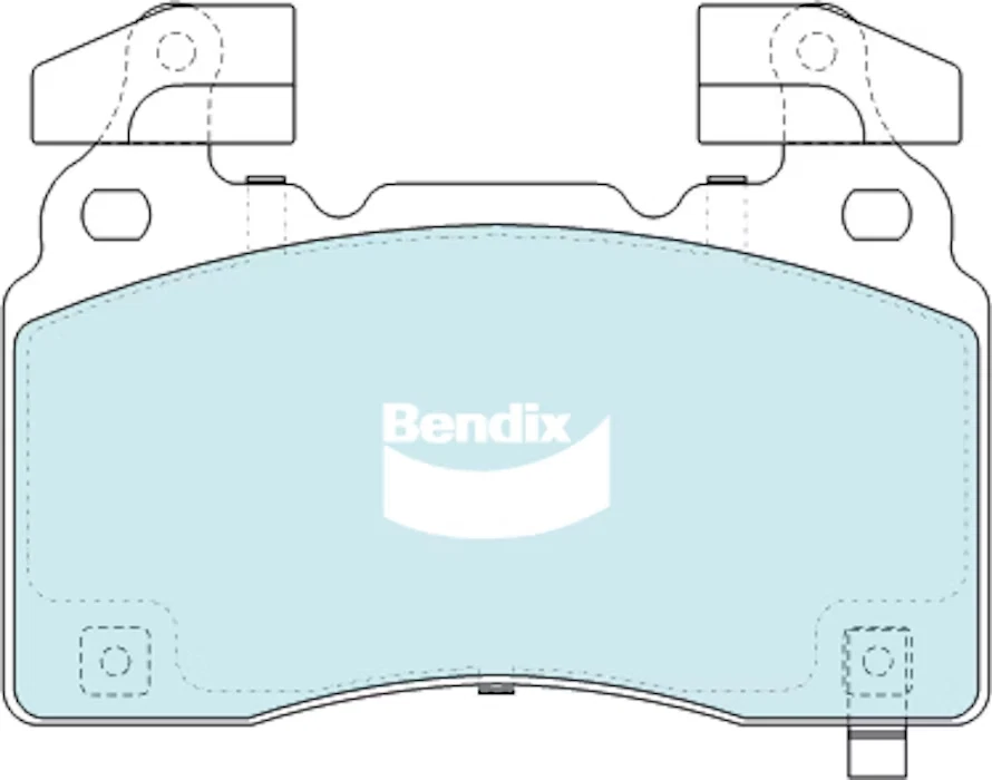 Bendix Street Road Track Front Brake Pads DB2358SRT - Image 2 of 2