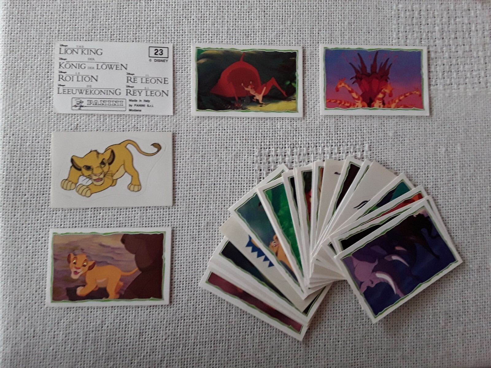 6 x Sticker/Bilder zum Aussuchen: Panini Disney's 