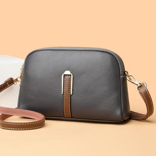 Luxury Leather Shoulder Messenger Bag Small Crossbody Purses for Women 2025 - Picture 4 of 28
