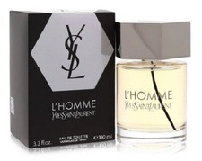 L'Homme Yves Saint Laurent Men 3.3 oz 100 ml Eau de Toilette Spray NIB Sealed