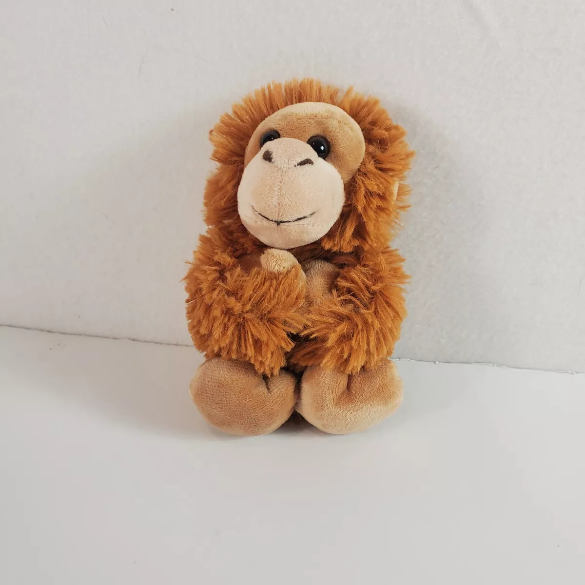 Wild Republic Monkey Slap Bracelet Plush Stuffed Animal Toy Brown
