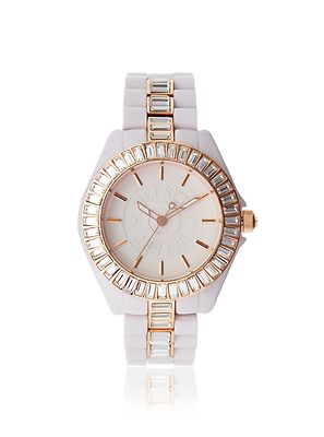 Jet Set JETJ15148-05 St. Tropez Light Pink Plastic Watch  display picture 2