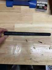 Scotty Cameron Tour Only Black-Out Pistolini Circle T Putter Grip. Pulled Grip