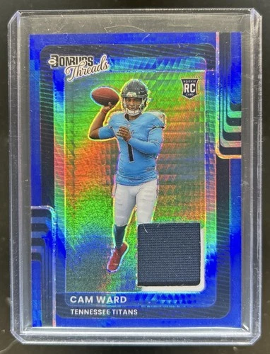 2025 Donruss Optic Cam Ward Blue Hyper (RAW)