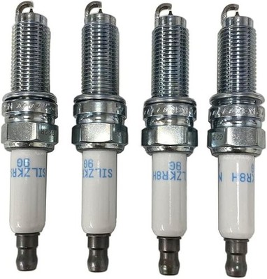 4 Zundkerzen NGK Iridium SILZKR8H9G 12V M12x1,25 28mm für Hyundai i30N