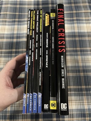 DC Comics Prelude Countdown To Infinite Crisis Final Crisis Hardcover TPB Lot