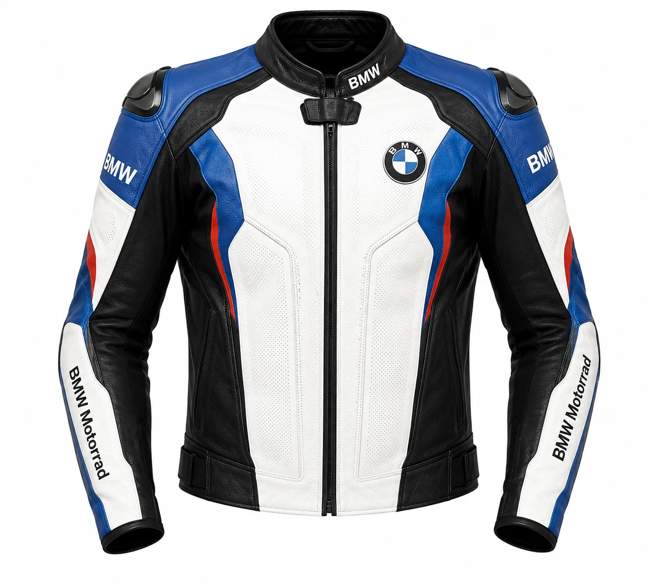 Motorbike BMW Motorrad Racing Leather Jacket For Men Cowhide Leather New Style