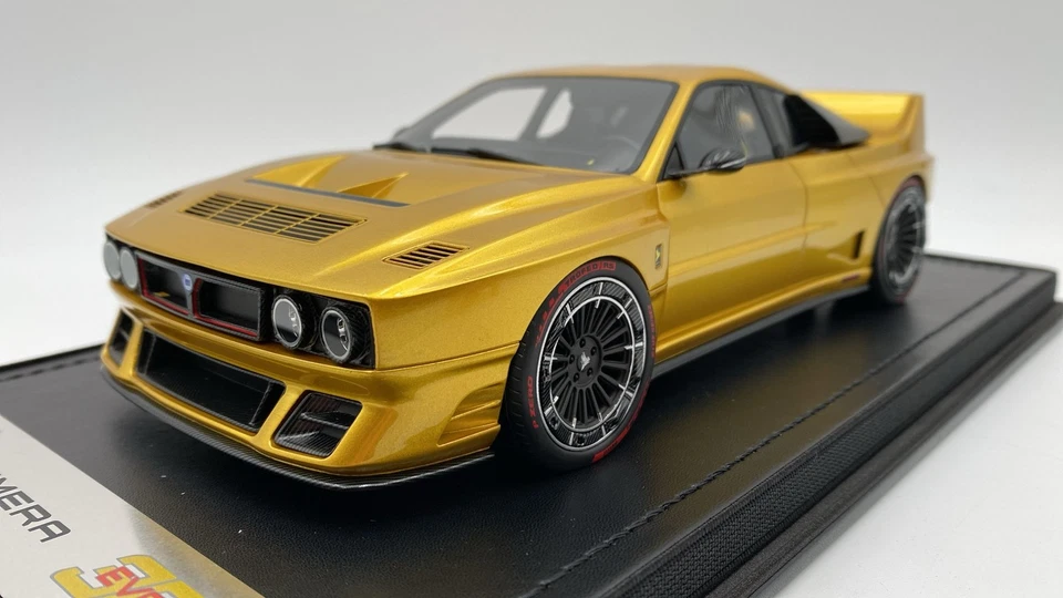 TM18413A Tecnomodel Lancia 037 Kimera EVO 38 Metallic Yellow Press 2024/25 - Immagine 3 di 4