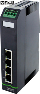 Murrelektronik 58810 Xelity 4TX Unmanaged Switch 4-Port 100Mbit Ethernet Module