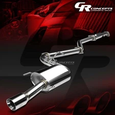 J2 3.5" SLANT TIP RACING PERFORMANCE CATBACK EXHAUST FOR 93-97 COROLLA E100 4AFE