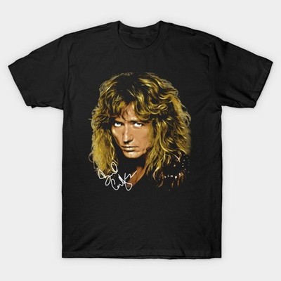 David Coverdale Whitesnake Shirt Big Face Signature Memorial Legend Music Artist