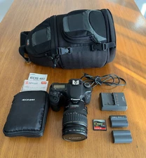 Canon EOS 40D w EF IS USM 28-135mm Lens & Lowepro Sling bag - Great condition