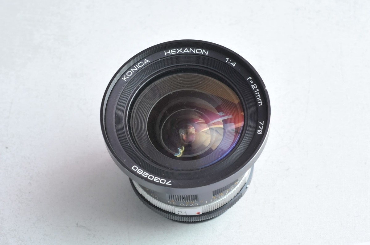 Konica Hexanon 21mm F4 MF Ultra Wide Angle Prime Lens Konica AR | eBay