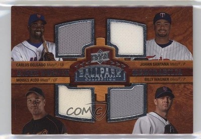 2008 Ballpark Collection Carlos Delgado Johan Santana Moises Alou Brad Lidge 7xr