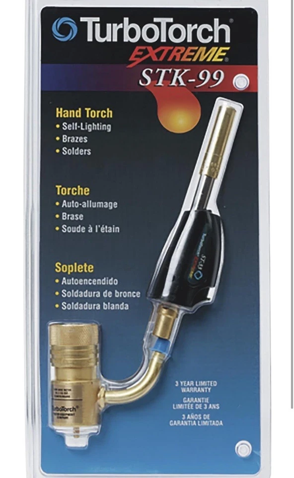 Victor TurboTorch 0386-0851 STK-99 Torch Swirl, MAP-Pro/LP Gas, Self Lighting - Image 2 of 3