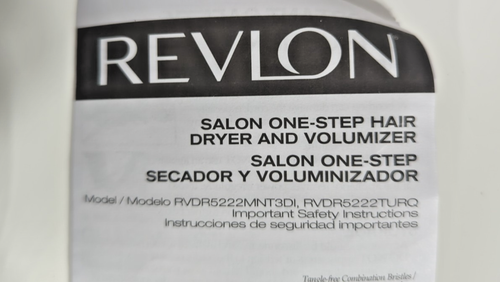 NEW Revlon One-Step Volumizer Hair Dryer and Hot Air Round Brush RVDR5222MNT3DI - Picture 3 of 8