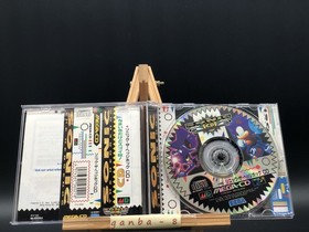 Sonic the Hedgehog CD (Sonic CD) w/spine (Sega Mega CD,1993) from japan